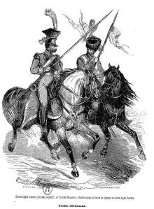 An example of Napoleonic-era lancers