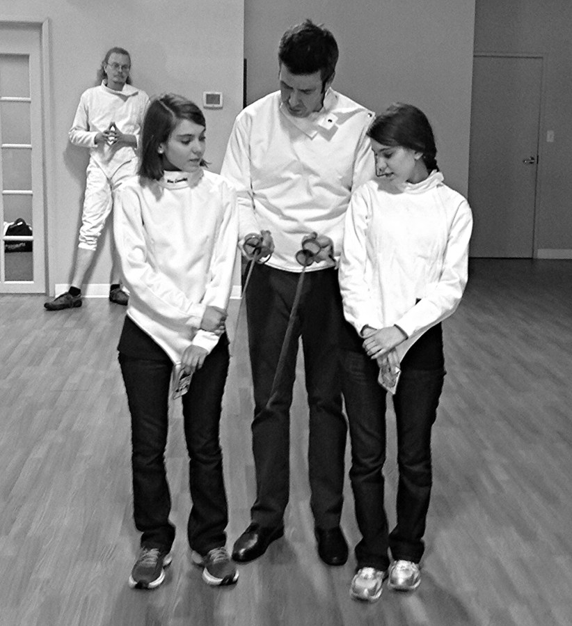 Clara & Ella Recieve Historic Foils